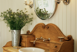 청결을 지키는 Moidodyr 세면대 : 시골집의 편안한 디자인 (21 사진)