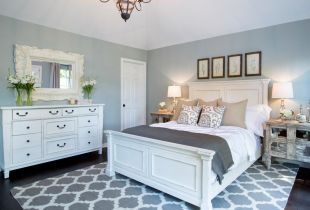 Perabot bilik tidur putih: kagum dan kecanggihan (27 gambar)