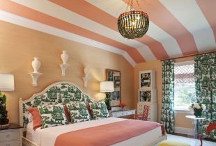 Peach color in the interior (56 photos): successful combinations