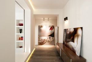 Цветове в интериора на коридора - цялата палитра и нейните възможности (60 снимки)