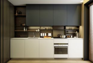 Direct kitchen set: advantages and features (23 photos)