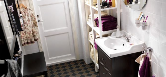 Plumbing and accessories for small bathrooms