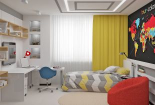 Interior room for a boy or teenage girl (55 photos): decor ideas