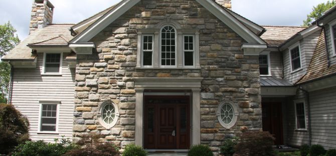 Front panels: stone or imitation (22 photos)