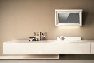 Inclined hoods for the kitchen: the subtleties of choosing the best model (25 photos)