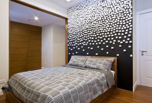 Dinding di dalam bilik tidur: fantasi di bilik tidur (26 gambar)