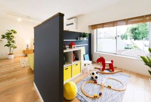 Bilik kanak-kanak di pangsapuri studio: ruang peribadi untuk orang yang kurang gelisah (55 gambar)
