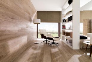 Laminate on the wall in the home decor: a look in a new plane (27 photos)