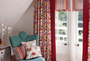 Combined curtains in the interior: the possibilities of combinations (25 photos)