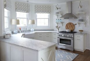 Kitchen with bay window: the most comfortable design solutions (24 photos)