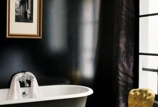 Black bathroom: how to get away from classic bright interiors (55 photos)