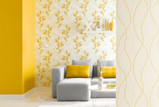 Paper wallpapers in the interior: simple, but tasteful (39 photos)