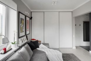 Reka bentuk satu bilik Khrushchev: kami membuat apartmen bergaya dari kediaman sederhana (50 foto)