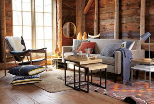 Rustic style in the interior (20 photos)