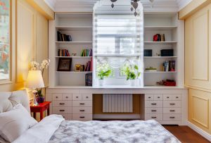 Bedroom with study (52 photos): design ideas