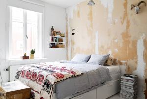 Wallpaper in the loft style: make a fashionable interior (23 photos)
