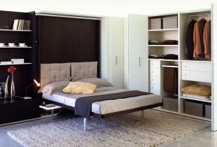 Built-in bed in the bedroom (15 photos): interior and design of the room