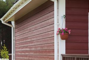 Фиброциментен сайдинг: възможност за трайна имитация (22 снимки)