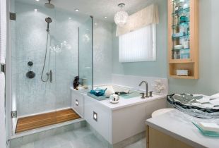 Bathroom design with shower (51 photos)