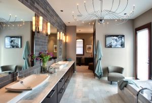 Bilik mandi dalam gaya moden: kawasan pedalaman yang sepadan dengan masa (91 foto)