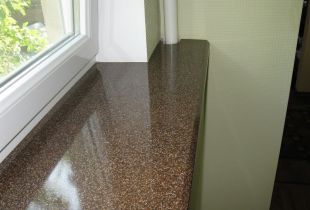 Window sill installation: material selection, installation features