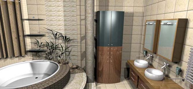 Bathroom in a modern style: the secrets of creating