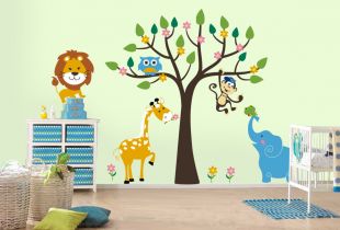 Wall decoration in a children's room (21 photos): creating joy and harmony