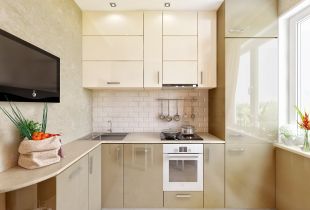 Small kitchen of 6 sq.m: secrets of a convenient and stylish arrangement (56 photos)