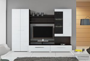 거실 벽 (61 장) : 다양한 인테리어를위한 아름다운 옵션