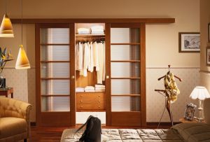 Pintu ke bilik tidur adalah elemen penting dalam pedalaman (27 foto)