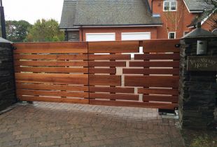 Wooden gate: beautiful, reliable and affordable (23 photos)