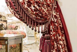 Velvet curtains in the interior - elegant luxury (21 photos)