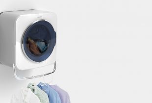 Wall-mounted washing machine: model features, installation options (20 photos)