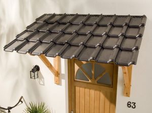 Visier über dem Eingang (54 Fotos): schöne Optionen für ein Privathaus