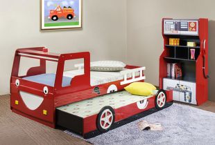 Design of a children's room for a boy: interior features