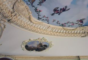 Painting on the ceiling is the highlight of the whole interior (21 photos)