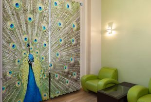 3D-curtains: a unique decor of a modern interior (20 photos)