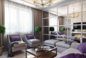 Огледало в интериора на хола: нови идеи (31 снимки)