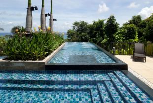 Tile for the pool: create the seabed (21 photos)