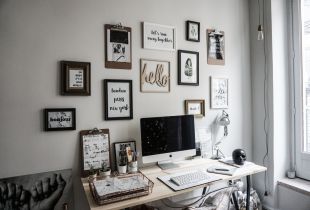 We equip the workplace at home: the secrets of organizing space (77 photos)