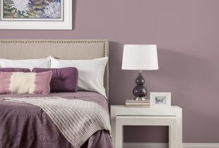 Design the bedroom in lilac colors: tips, tricks, color combinations (32 photos)