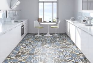 Tiles for the kitchen on the floor (34 photos): choose the best design