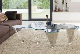 Glass furniture in the interior: mastering new facets (20 photos)