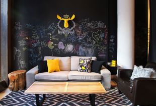 Chalk board: an original “accessory” in a modern interior (26 photos)