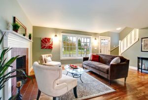 Sofa coklat di kawasan pedalaman: ciri warna (24 foto)