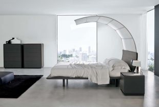 Minimalism style bedroom (21 photos): nuances and a beautiful combination of furniture, curtains and decor