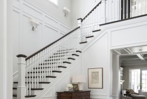 Дизайн на коридора със стълбище (56 снимки)