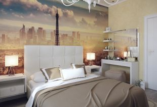 Photo wallpaper for the bedroom (50 photos): the best ideas for decorating walls in Feng Shui