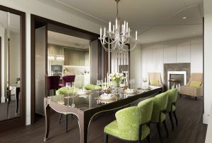 Кухня-хол с камина: как правилно да оборудвате пространството (24 снимки)