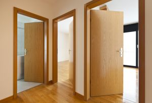 Ламинирани врати в интериора: нова текстура (24 снимки)